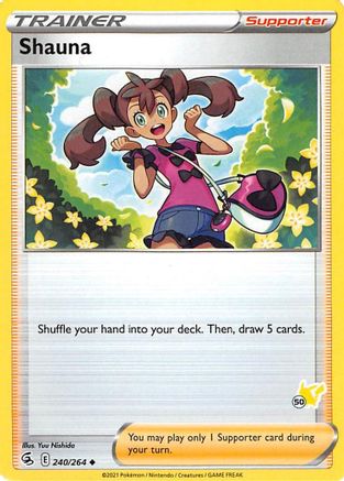 Shauna (#50 Pikachu Stamped) (240/264) [Battle Academy 2022] - Promo