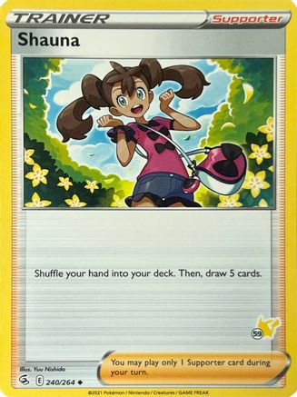 Shauna (#59 Pikachu Stamped) (240/264) [Battle Academy 2022] - Promo