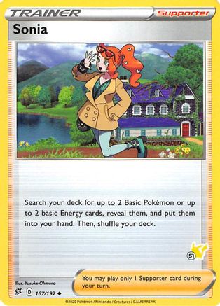 Sonia (#51 Pikachu Stamped) (167/192) [Battle Academy 2022] - Promo