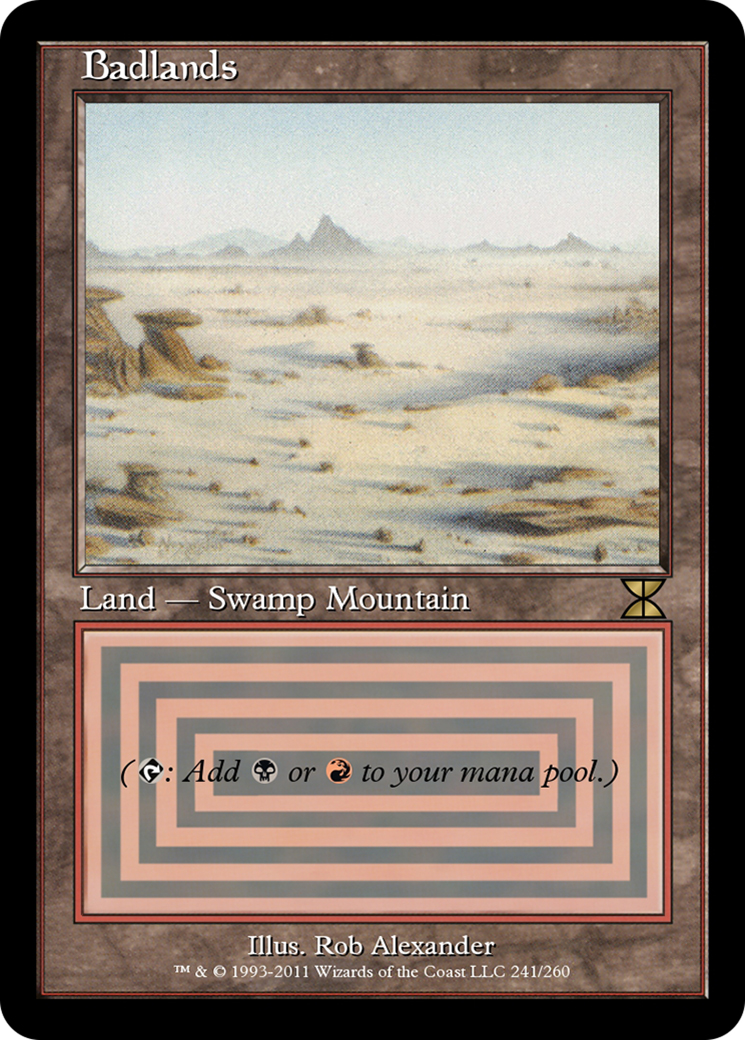 Badlands (ME4-241) [Masters Edition IV] Foil