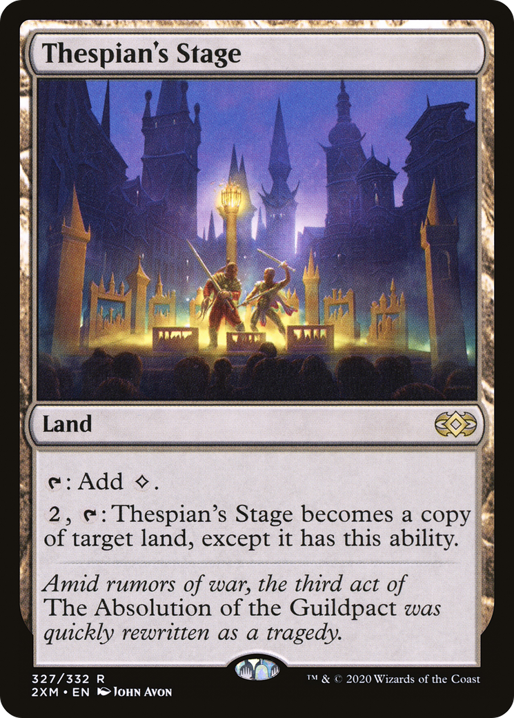 Thespian's Stage (2XM-327) [Double Masters] Foil