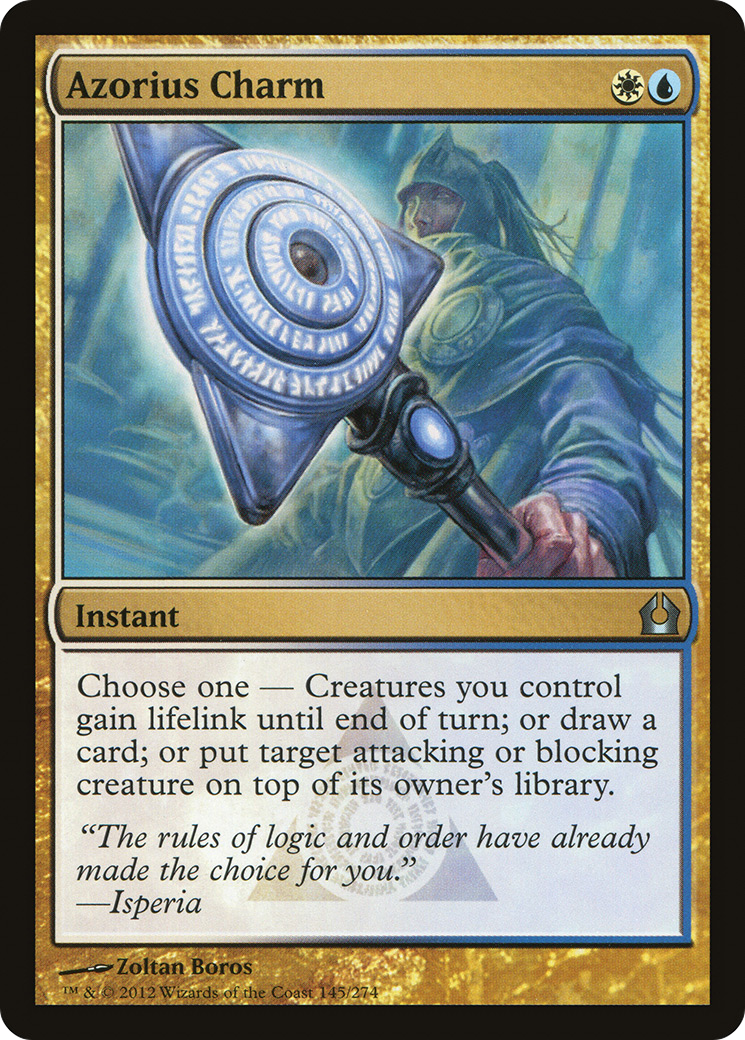 Azorius Charm (RTR-145) [Return to Ravnica] Foil