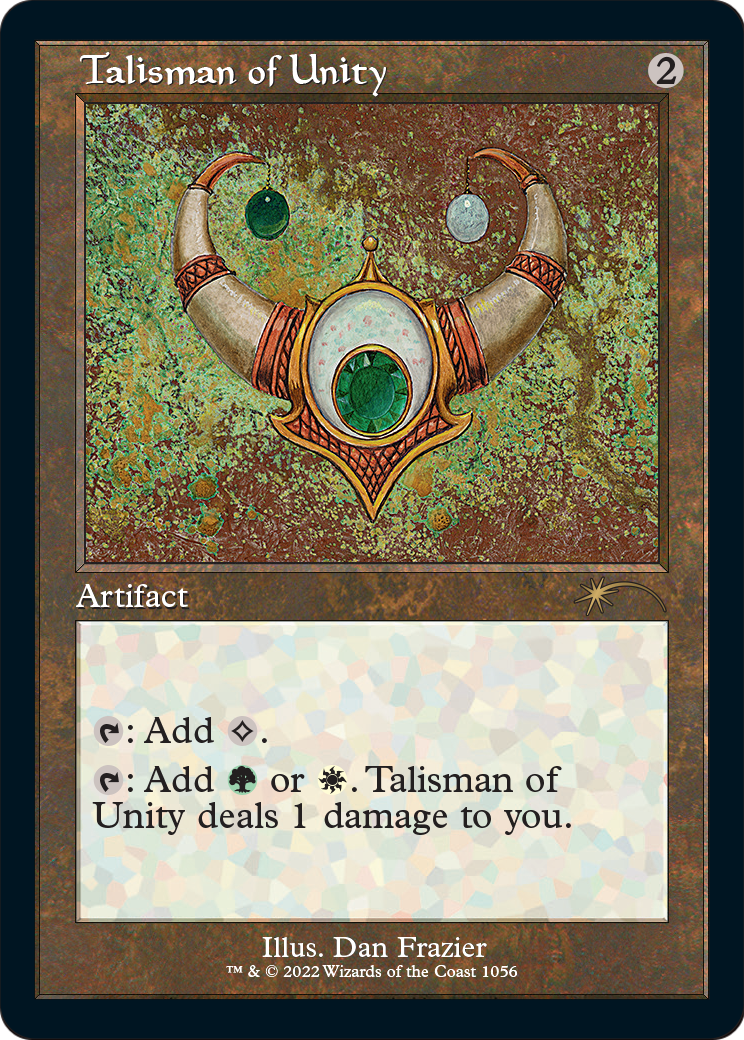 Talisman of Unity (SLD-1056) [Secret Lair Drop Series]