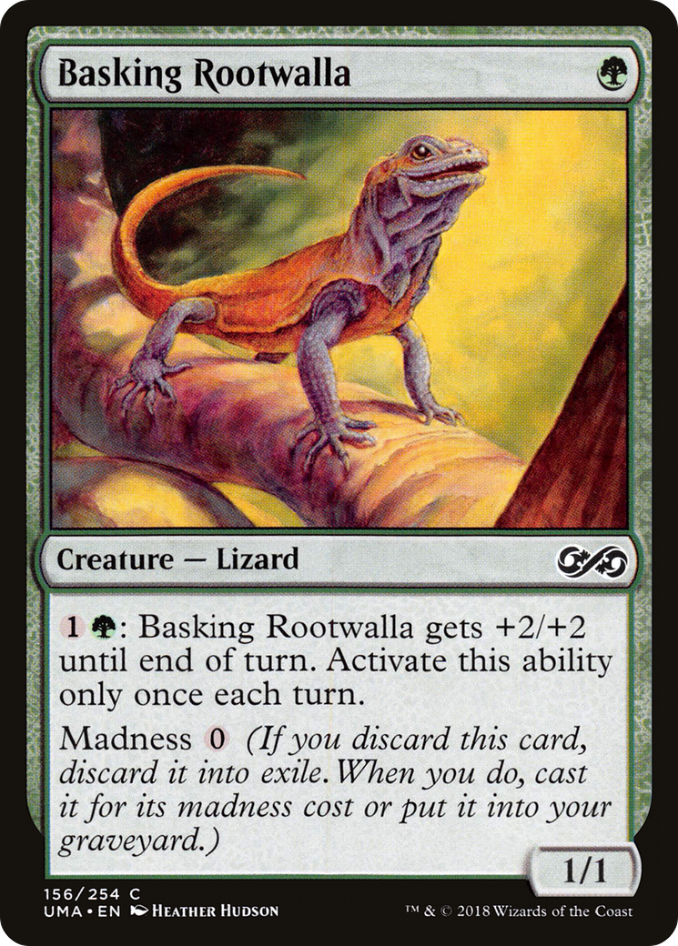 Basking Rootwalla (UMA-156) [Ultimate Masters]