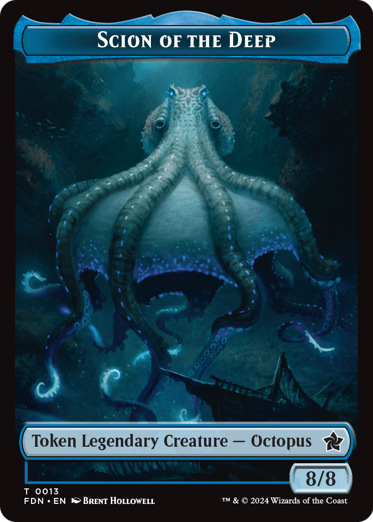 Scion of the Deep (TFDN-013) [Foundations Tokens]