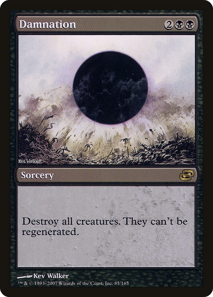 Damnation (PLC-085) (Colorshifted) [Planar Chaos] Foil
