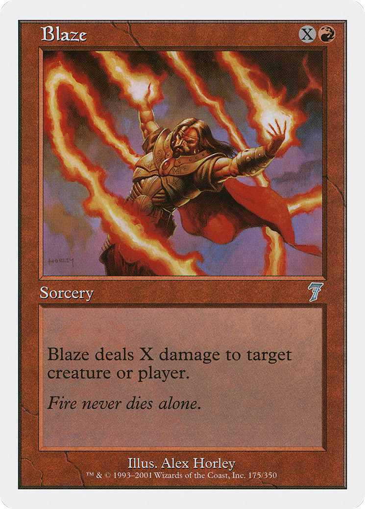 Blaze (7ED-175) [7th Edition]