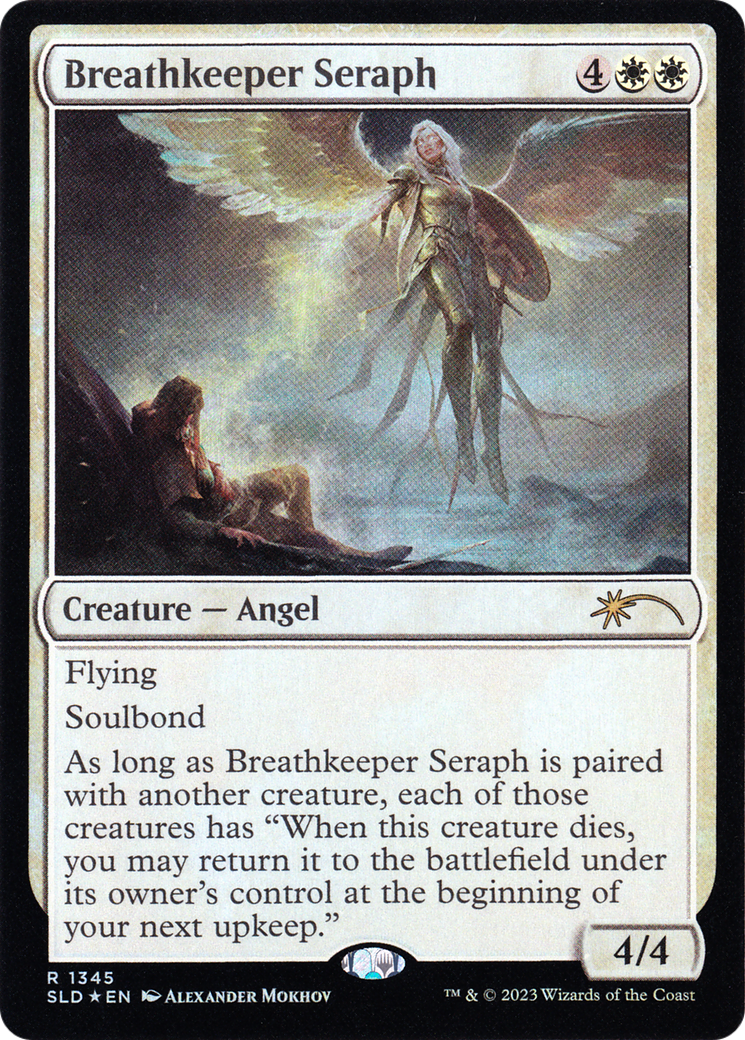 Breathkeeper Seraph (SLD-1345) [Secret Lair Drop] Foil
