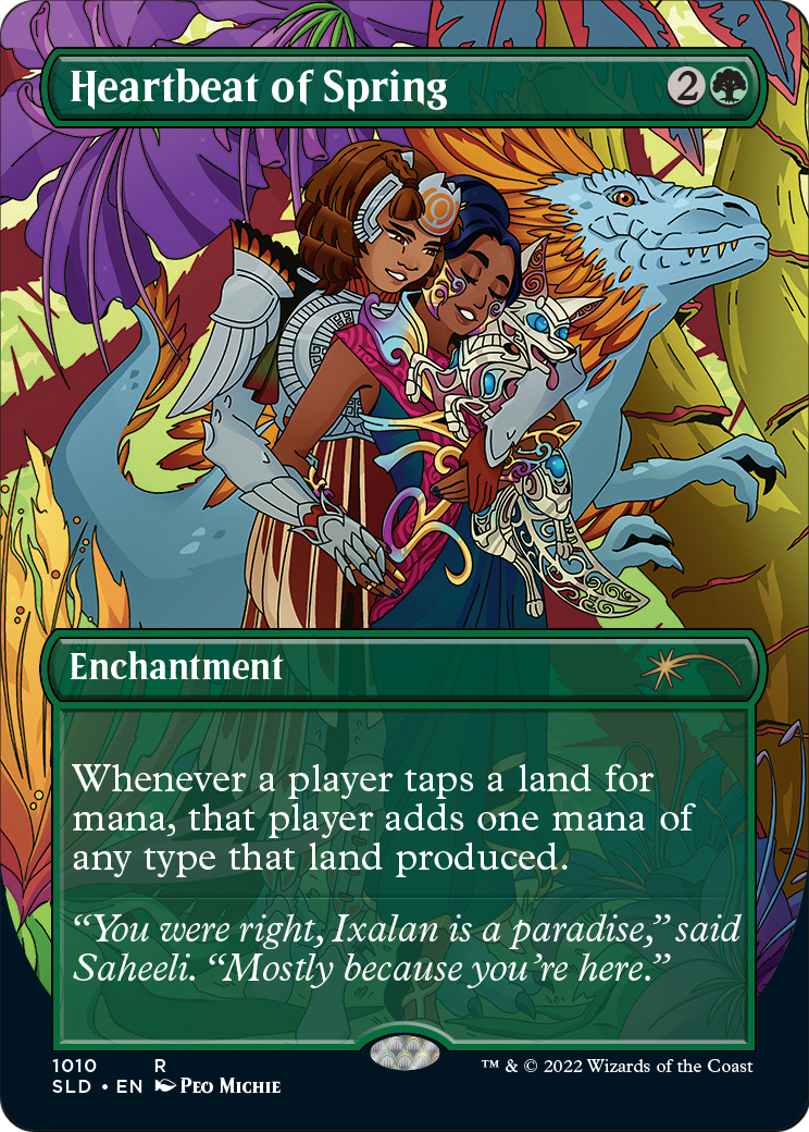 Heartbeat of Spring (SLD-1010) (Borderless) [Secret Lair Drop] Foil