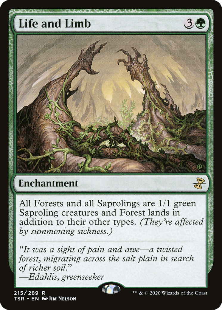 Life and Limb (TSR-215) [Time Spiral Remastered] Foil