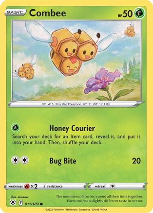 Combee (011/189) [SWSH10 Astral Radiance] - Common