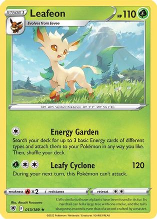 Leafeon (013/189) [SWSH10 Astral Radiance] - Rare