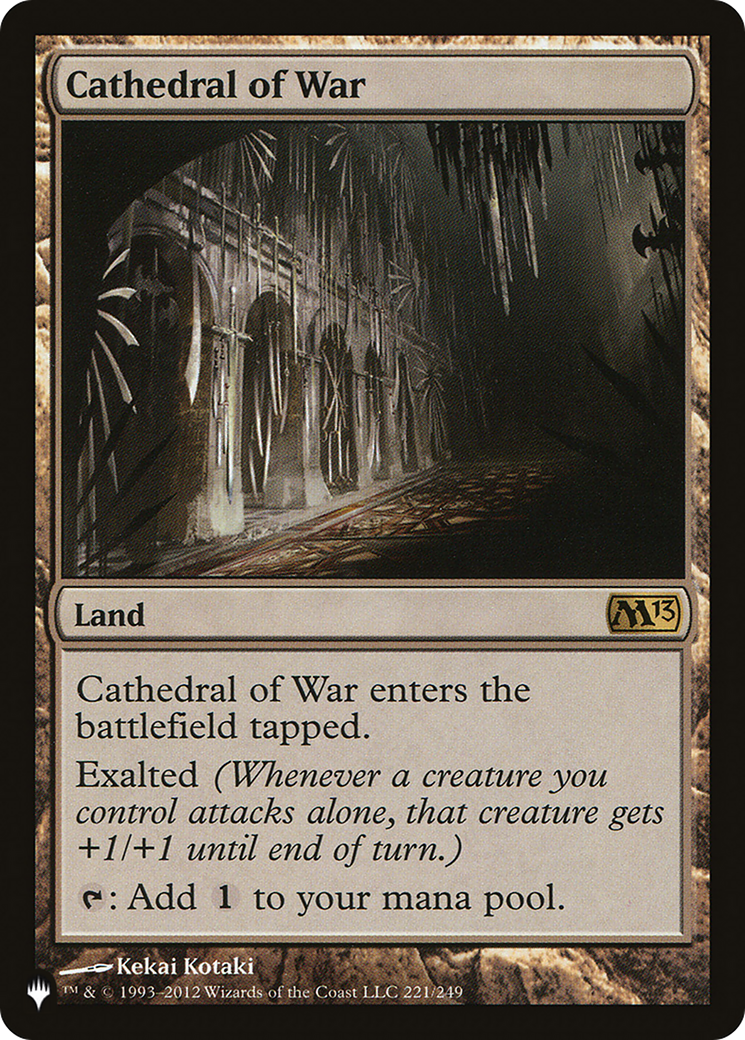 Cathedral of War (LIST-M13-221) [The List]