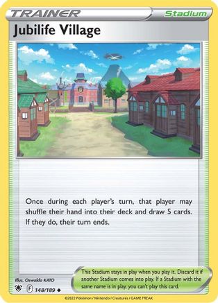 Jubilife Village (148/189) [SWSH10 Astral Radiance] - Uncommon