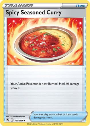 Spicy Seasoned Curry (151/189) [SWSH10 Astral Radiance] Reverse Holofoil - Uncommon