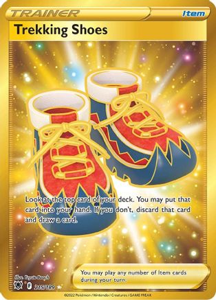 Trekking Shoes (Secret) (215/189) [SWSH10 Astral Radiance] Holofoil - Secret Rare