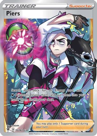 Piers (TG28/30) [SWSH10 Astral Radiance Trainer Gallery] Holofoil - Ultra Rare