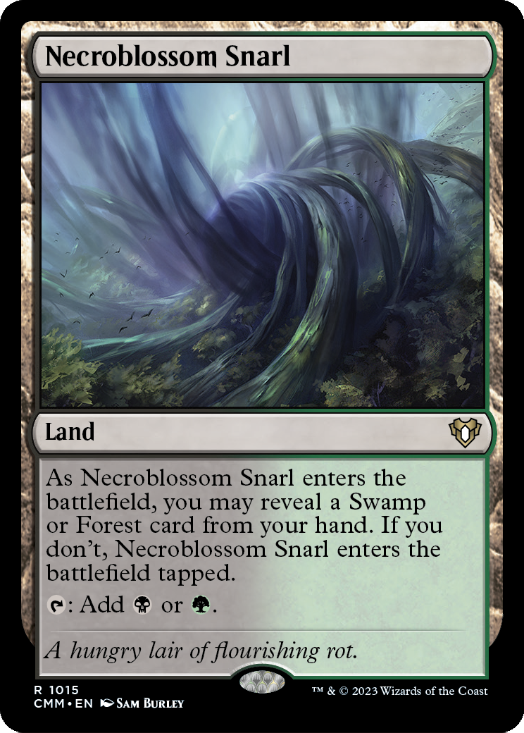 Necroblossom Snarl (CMM-1015) [Commander Masters]