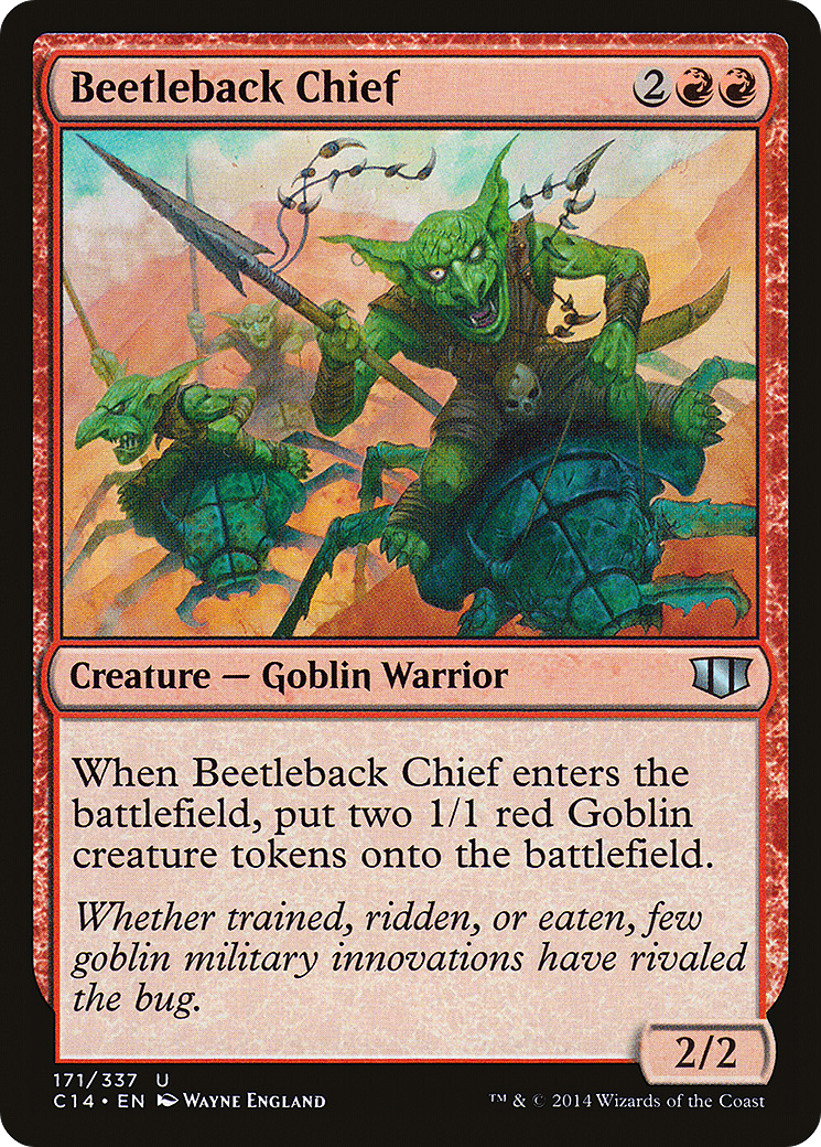 Beetleback Chief (C14-171) [Commander 2014]