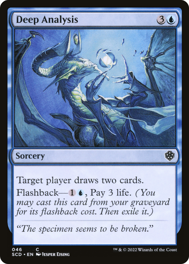 Deep Analysis (SCD-046) [Starter Commander Decks]