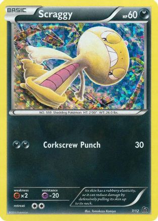 Scraggy (7/12) [McDonalds Promos 2016] Holofoil - Promo