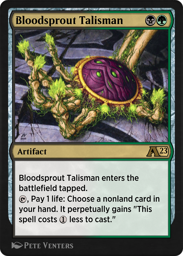 Bloodsprout Talisman (YDMU-021) [Alchemy: Dominaria]