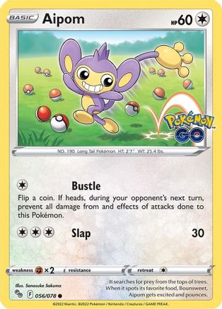 Aipom (056/78) [Pokemon GO] - Common