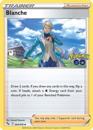 Blanche (064/78) [Pokemon GO] - Uncommon