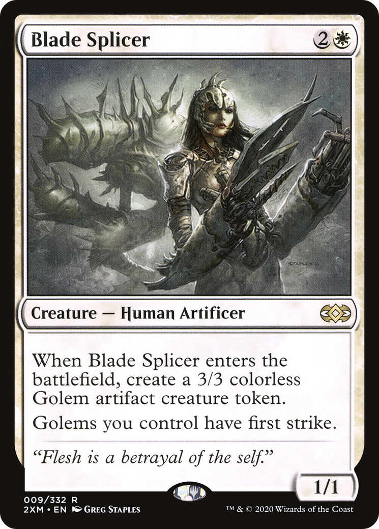 Blade Splicer (2XM-009) [Double Masters] Foil