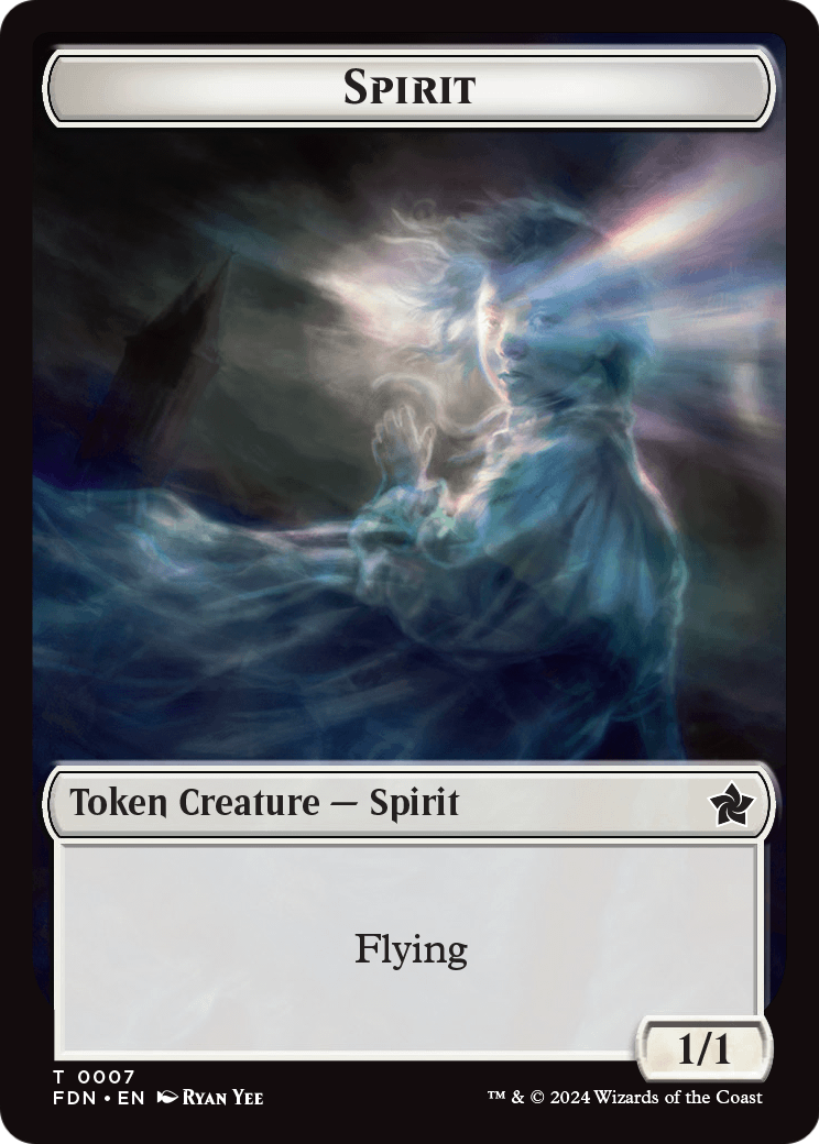 Spirit (TFDN-007) [Foundations Tokens] Foil
