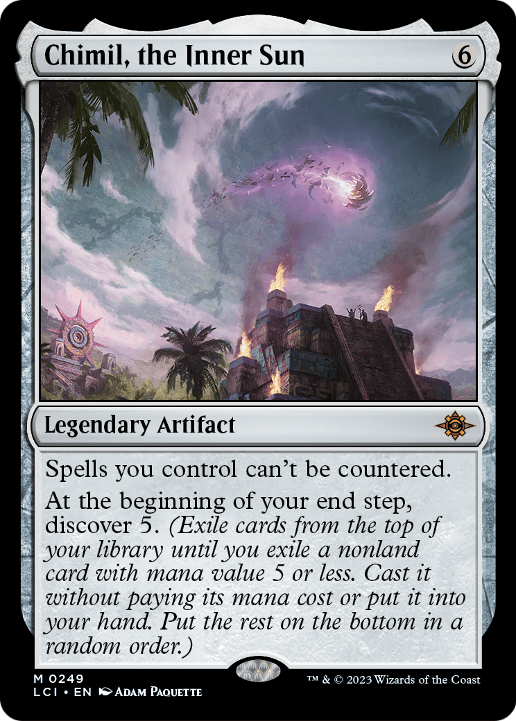 Chimil, the Inner Sun (LCI-249) [The Lost Caverns of Ixalan] Foil