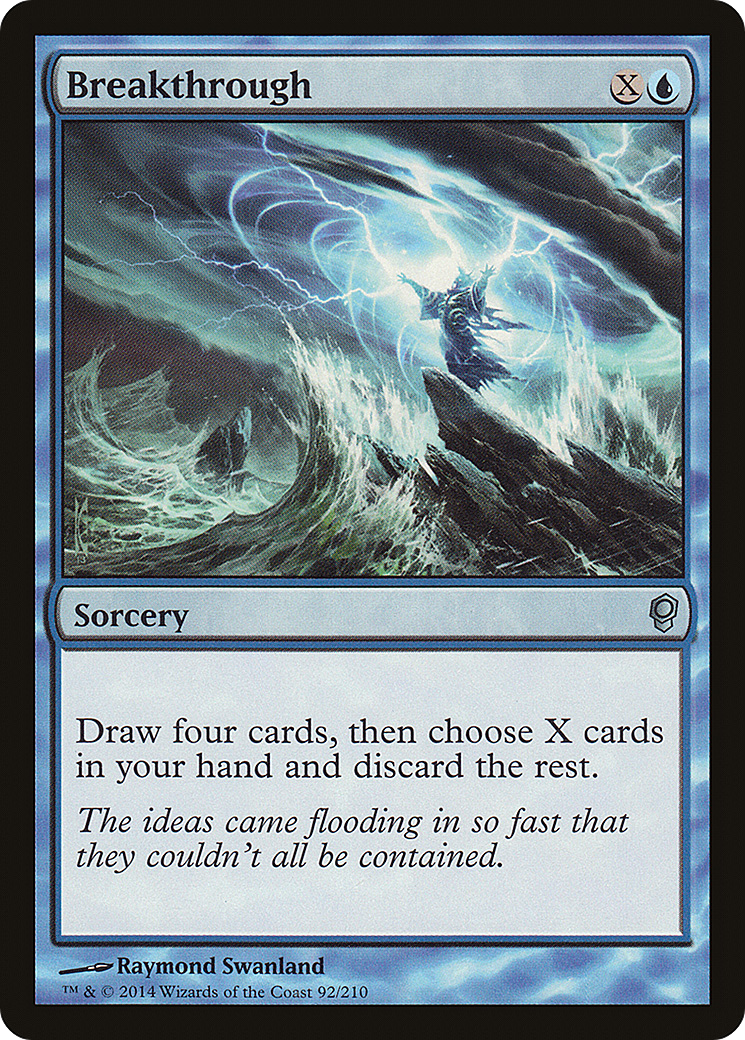 Breakthrough (CNS-092) [Conspiracy] Foil