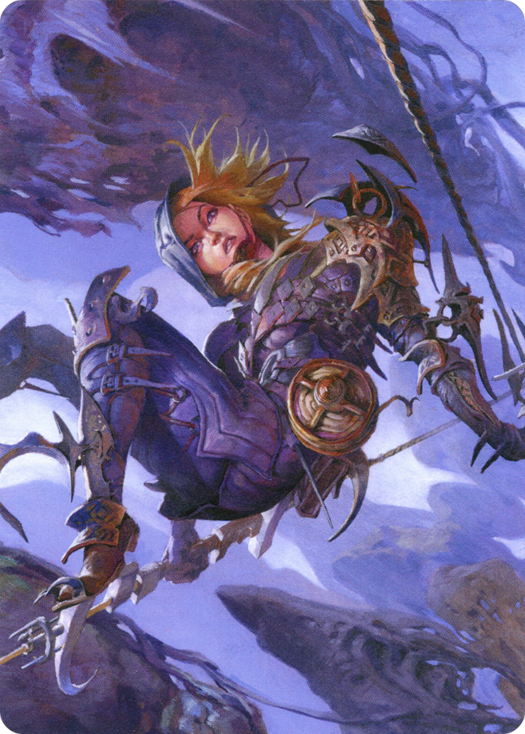 Blackbloom Rogue // Blackbloom Rogue (AZNR-053) (Borderless) [Zendikar Rising Art Series]
