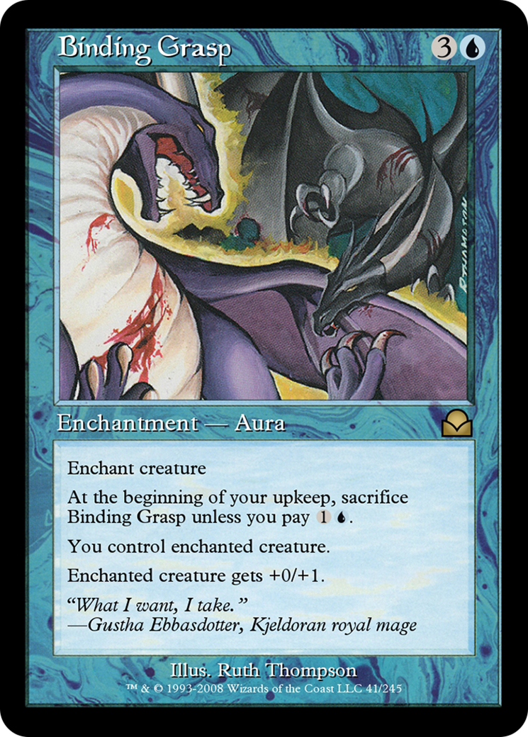 Binding Grasp (ME2-041) [Masters Edition II] Foil