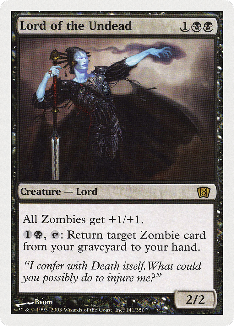 Lord of the Undead (8ED-141) [8th Edition] Foil