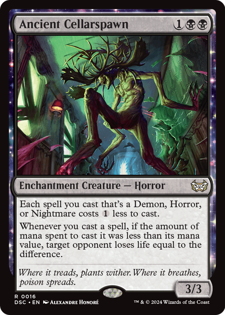 Ancient Cellarspawn (DSC-016) [Duskmourn: House of Horror Commander]