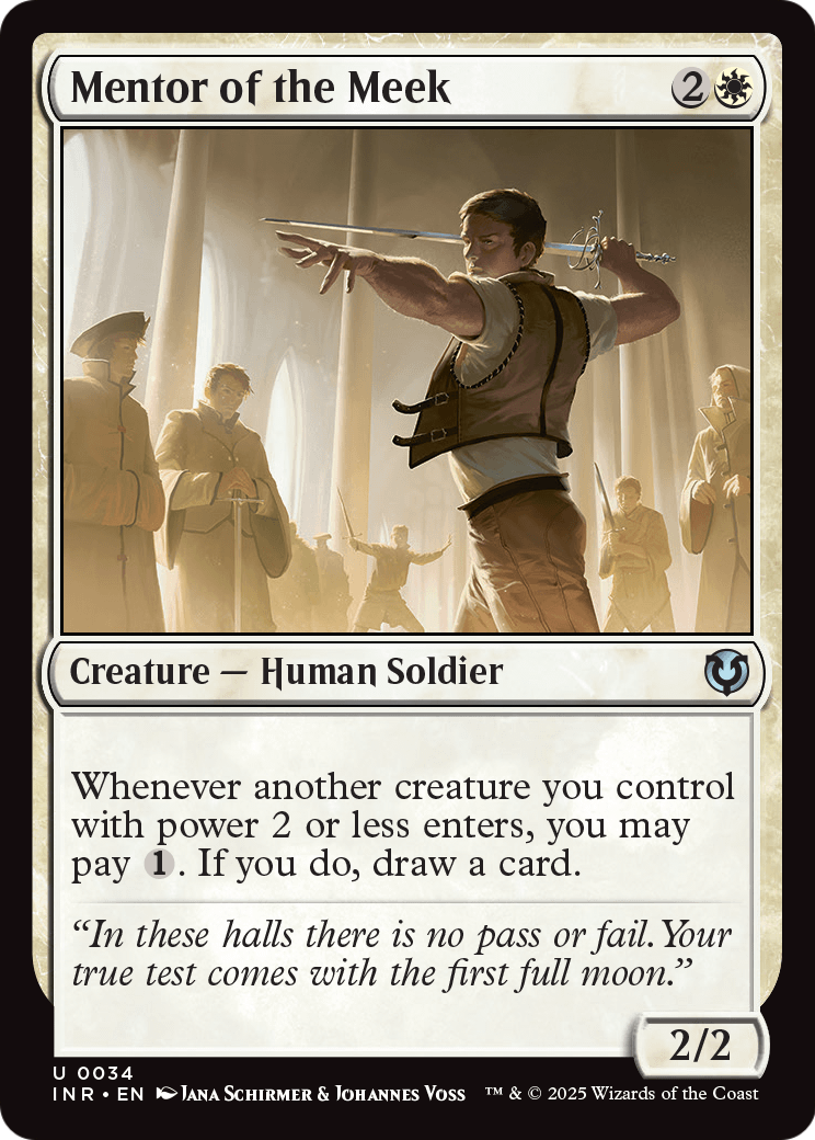 Mentor of the Meek (INR-034) [Innistrad Remastered]