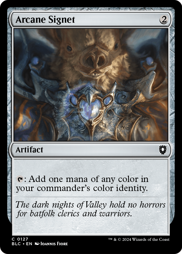 Arcane Signet (BLC-127) [Bloomburrow Commander]
