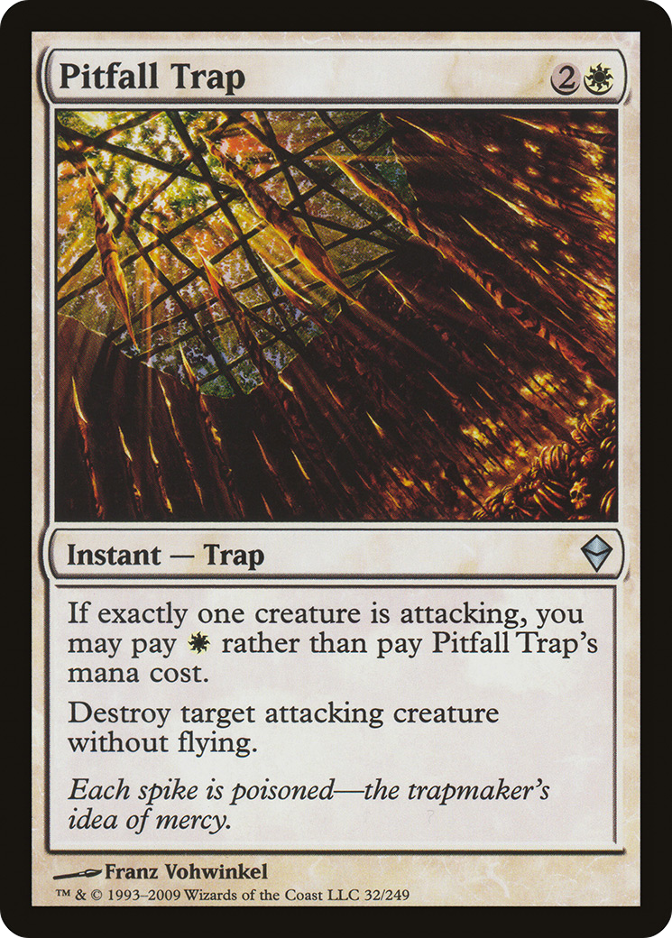 Pitfall Trap (ZEN-032) [Zendikar] Foil