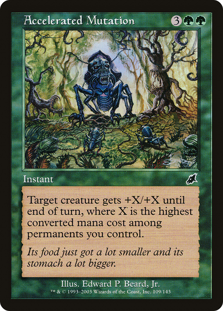 Accelerated Mutation (SCG-109) [Scourge] Foil