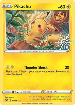 Pikachu (Holiday Calendar) (SWSH153/307) [SWSH Sword & Shield Promo Cards] Holofoil - Promo