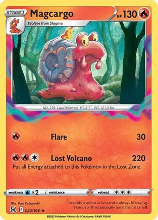 Magcargo (022/196) [SWSH11 Lost Origin] - Rare