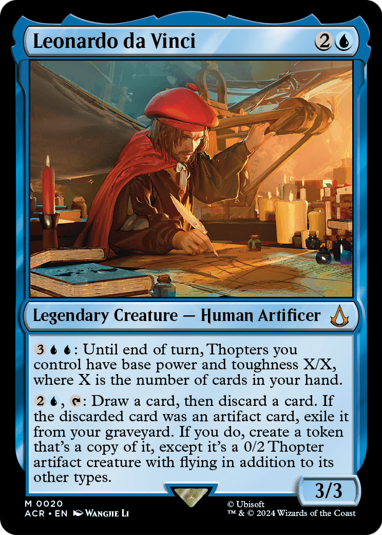 Leonardo da Vinci (ACR-020) [Assassin's Creed] Foil