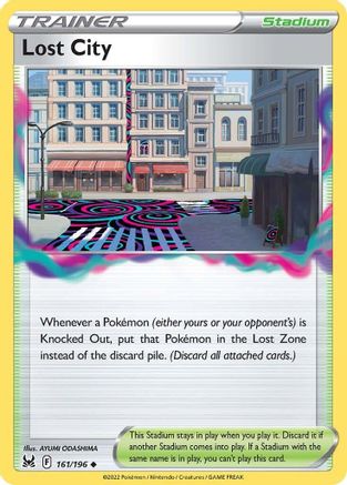 Lost City (161/196) [SWSH11 Lost Origin] Reverse Holofoil - Uncommon