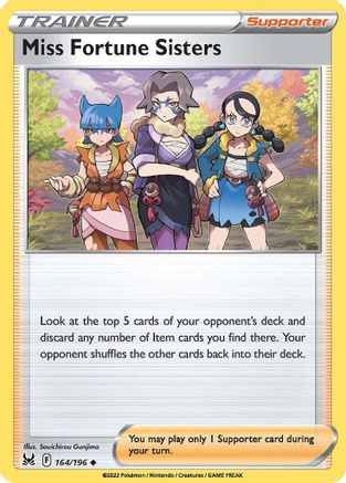 Miss Fortune Sisters (164/196) [SWSH11 Lost Origin] - Uncommon