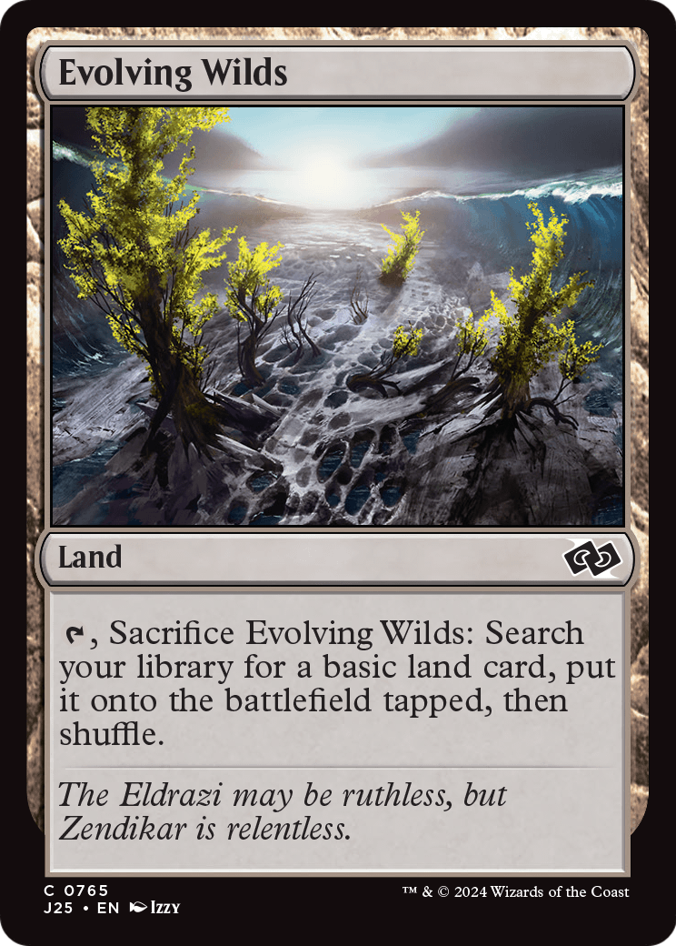 Evolving Wilds (J25-765) [Foundations Jumpstart]