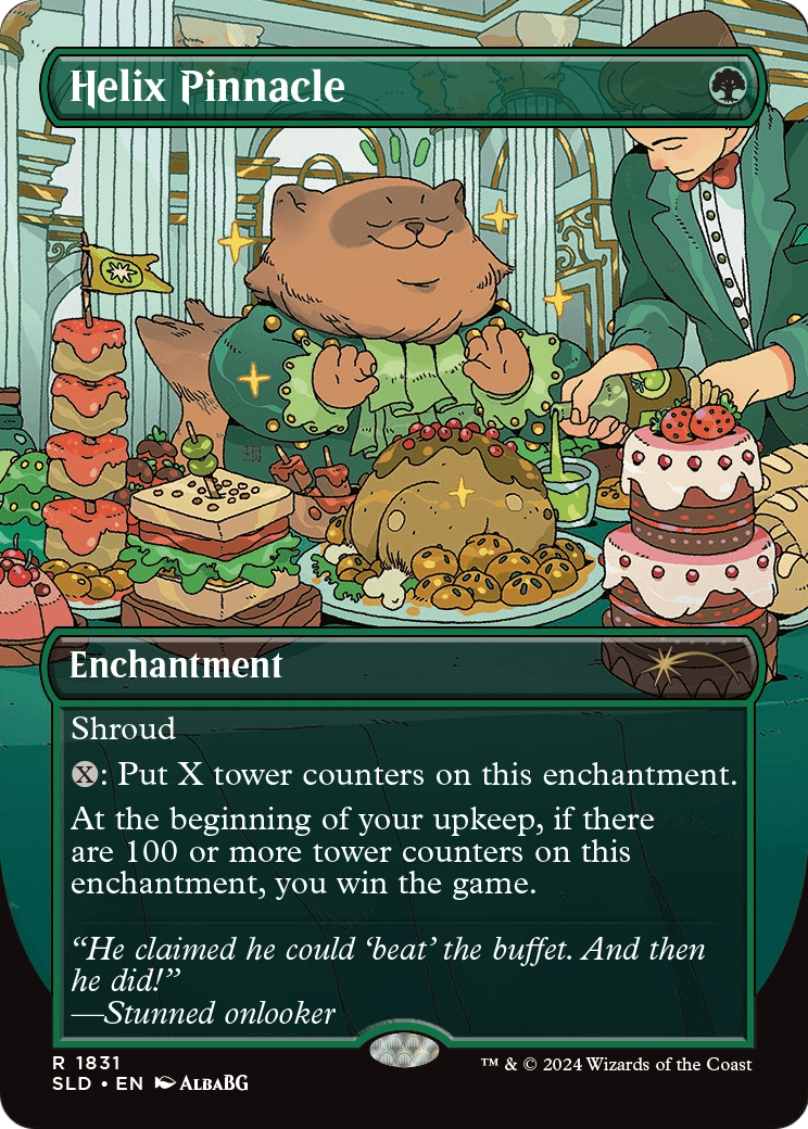 Helix Pinnacle (SLD-1831) (Borderless) [Secret Lair Drop] Foil