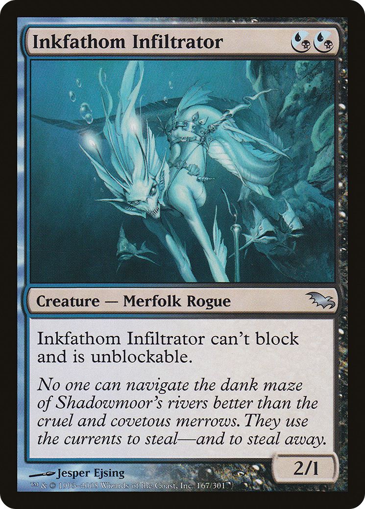 Inkfathom Infiltrator (SHM-167) [Shadowmoor]