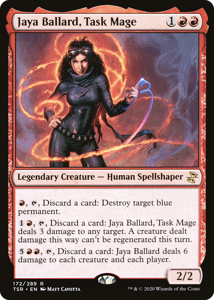 Jaya Ballard, Task Mage (TSR-172) [Time Spiral Remastered] Foil