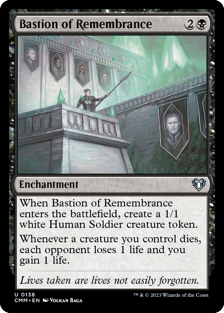Bastion of Remembrance (CMM-138) [Commander Masters]